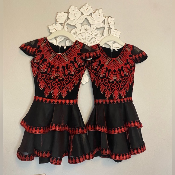 Girls embroidered ruffle dresses size 2T BRAND NEW no tags though! - Picture 11 of 11